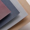 Album Pastelmat 4 Clairefontaine, 12 fogli da 360gr Blu scuro, Azzurro, Bordeaux, Sabbia