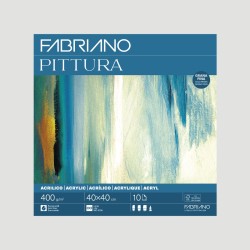 Blocco Acrilico - Grana Fine 400gr 10fogli Fabriano