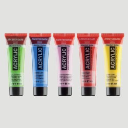 Colori Acrilici Amsterdam in Tubo piccolo da 20ml