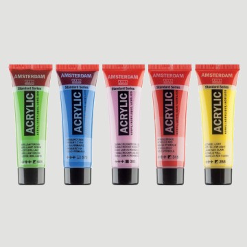 Colori Acrilici Amsterdam in Tubo piccolo da 20ml