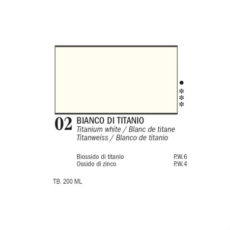 Olio fine OIL MASTER Ferrario Bianco di Titanio 200ml, PACK 2 + 1 free