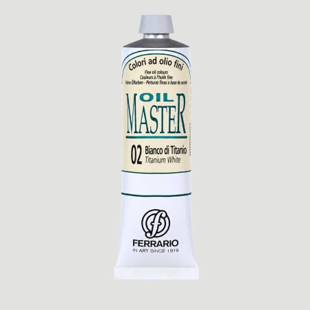 Olio fine OIL MASTER Ferrario Bianco di Titanio 200ml, PACK 2 + 1 free