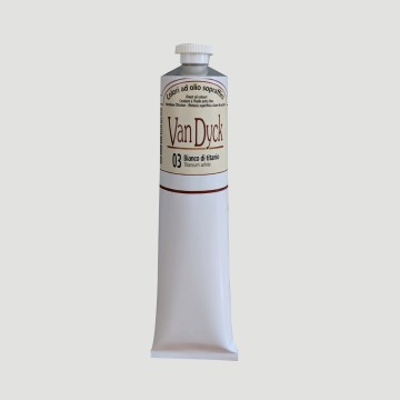 Olio Extrafine VAN DYCK Ferrario Bianco di Titanio 200ml + INCLUSI Colori primari!