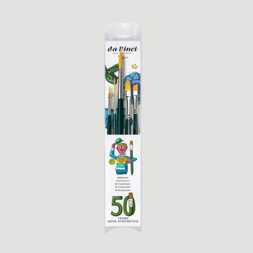 Set Pennelli Per Acquerello da Vinci Serie NOVA, Edizione Speciale 50simo anniversario