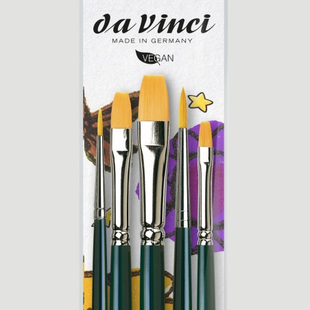 Set Pennelli Per Olio e Acrilico da Vinci Serie NOVA, Edizione Speciale 50simo anniversario