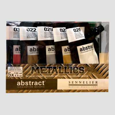 Acrilico Abstract - Set Colori Metallici
