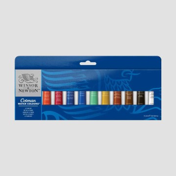 Acquerello Cotman Winsor&Newton - Set 10 Tubetti 8ml