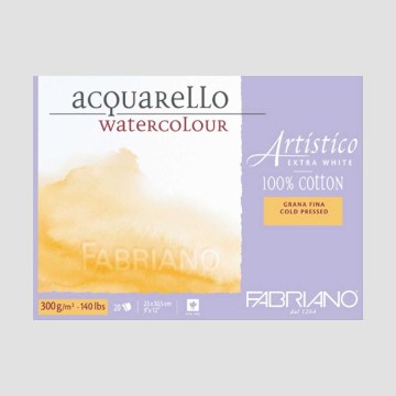 Blocco Fabriano Extra White - Grana Fine da 300gr