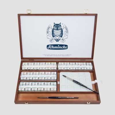 Acquerello Horadam Schmincke - Elegante Set in Legno