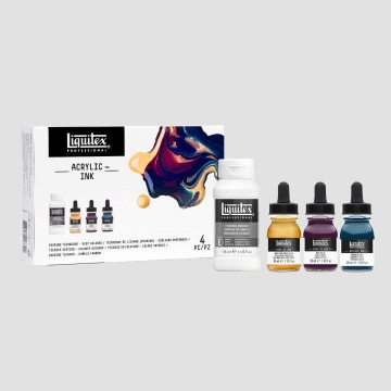 Acrilico Liquitex Ink! - Tecnica Pouring Colori Scuri
