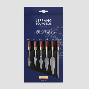 Set 6 Spatole Assortite - LeFranc Bourgeois