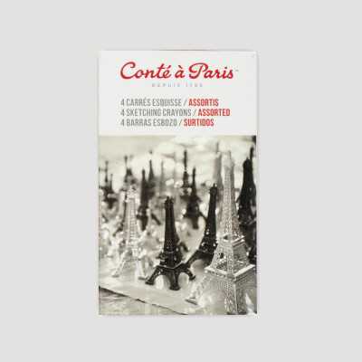 Carré Conté à Paris - Assortimento 4 Colori