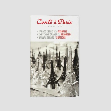 Carré Conté à Paris - Assortimento 4 Colori