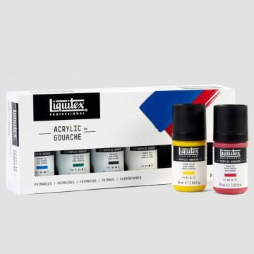 Acrylic Gouache Liquitex - Set Colori Primari