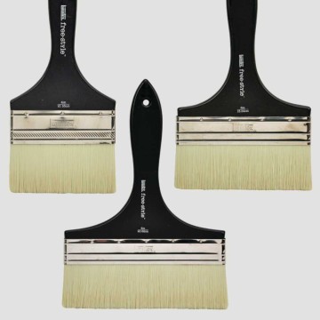 Pennello Largo Freestyle Liquitex - Manico Corto StreetArt