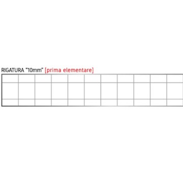 Quadernone Tinta Unita - Quadretti 10mm