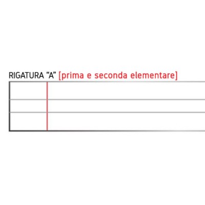 Quadernone Tinta Unita - Rigatura A