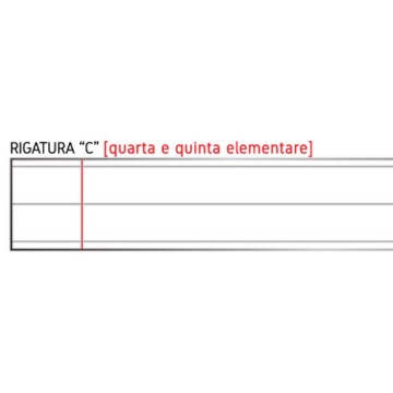 Quadernone Tinta Unita - Rigatura C
