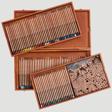 Matite Colorate Derwent Lightfast - Confezione in Legno 100 Matite