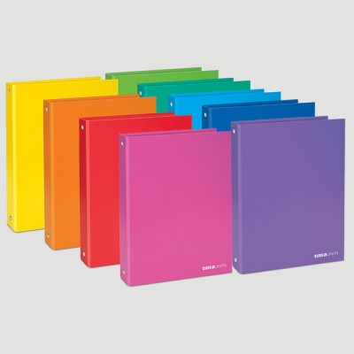 Raccoglitore ad Anelli Tinta Unita