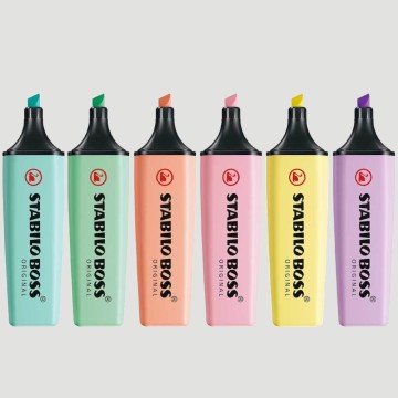 Evidenziatore Stabilo Boss - Colori Pastello