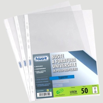 Buste Foratura Universale - Favorit Superior A4