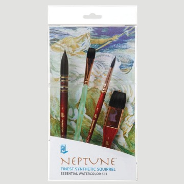 Set Professional Neptune - Pelo Scoiattolo Sintetico