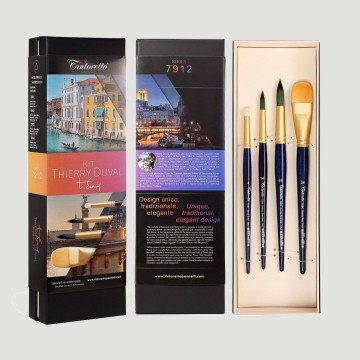 Kit Thierry Duval - Pennelli per Acquerello Tintoretto