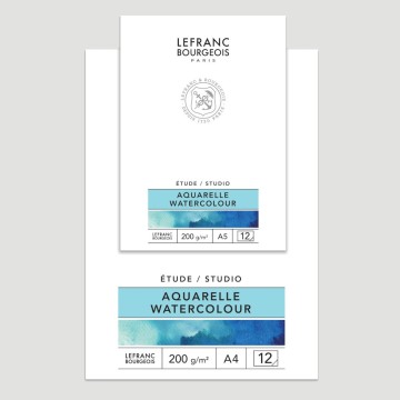 Blocco Studio Acquerello - Carta LeFranc Bourgeois