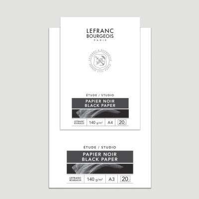 Blocco Studio Nero - Carta LeFranc Bourgeois