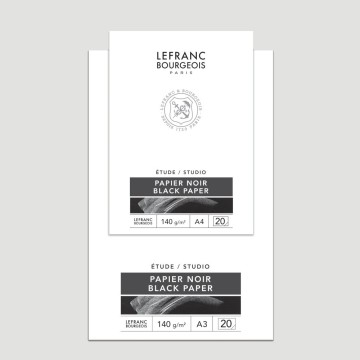 Blocco Studio Nero - Carta LeFranc Bourgeois