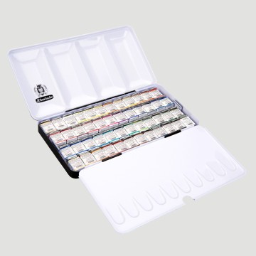 Set Acquerello Horadam - 48 Mezzi Godet + Tavolozza Schmincke