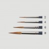 Pennello Professional WaterColour - Sintetico Martora Punta Tonda Fine