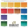 Colori ad Acquerello Extrafine Rembrandt - Set 12 mezzi godet colori Paesaggio