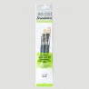 Set 3 Pennelli Corti Misti Winsor&Newton - Foundation Olio
