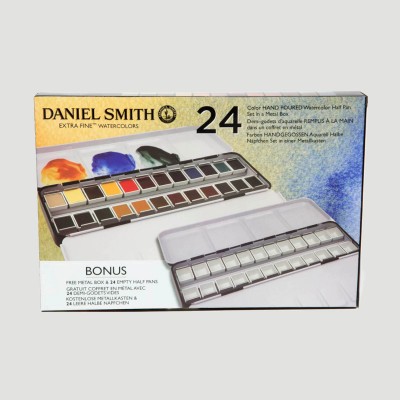 Confezione metallo da 24 acquerelli Daniel Smith - SECONDA CONFEZIONE IN OMAGGIO!
