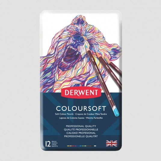 Confezione Matite Colorate Derwent Coloursoft