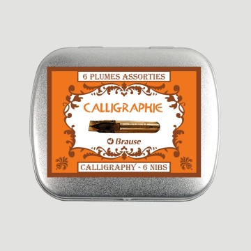 Set con Pennini Assortiti per Calligrafia - Brause