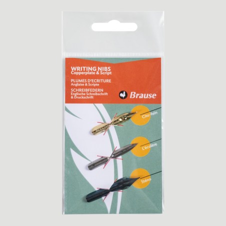 Pochette da 3 Pennini per Scrittura - Brause