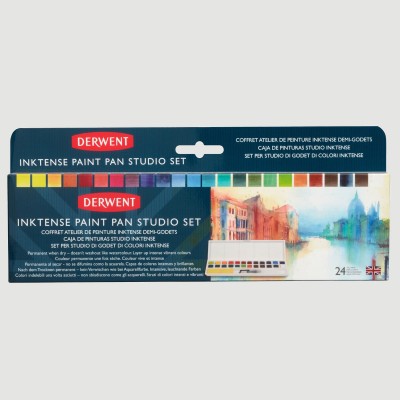 Set Acquerelli Derwent Inktense, 24 colori