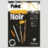 Blocco Paint On Nero Clairefontaine, per i colori chiari