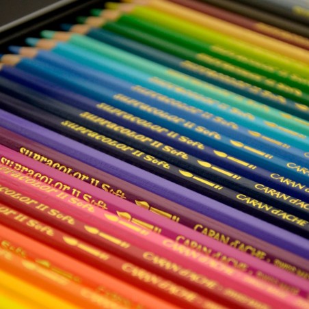 Matite Colorate Caran d'Ache Supracolor, matite acquerellabili