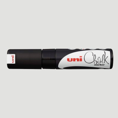 Pennarello Uni Chalk Marker PWE8K, Punta Scalpello