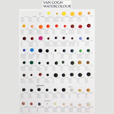 Dot Card Acquerelli Van Gogh