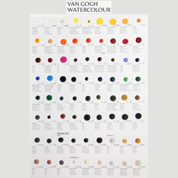 Dot Card Acquerelli Van Gogh