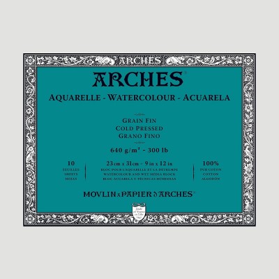 Blocco Arches - Grana Fine 640gr