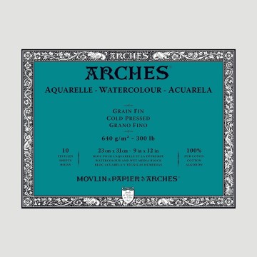 Blocco Arches - Grana Fine 640gr