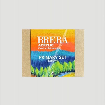 Set Colori Primari Acrilico Brera - Maimeri