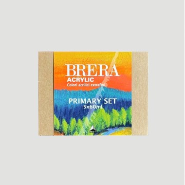 Set Colori Primari Acrilico Brera - Maimeri