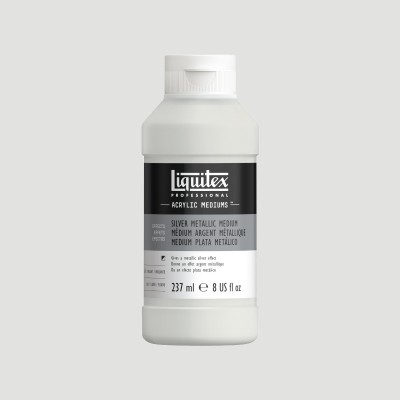 Silver Metallic Medium Liquitex per Colori Acrilici